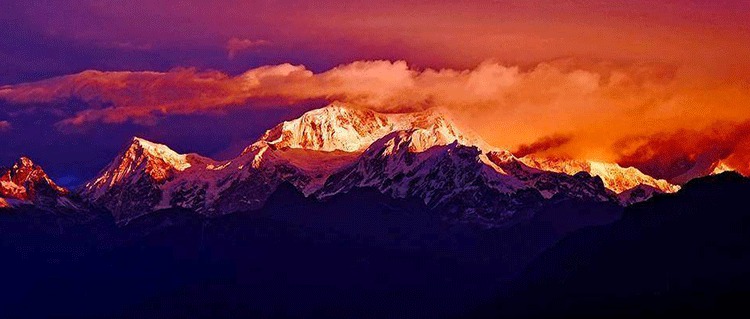 Darjeeling Sunset Mountain
