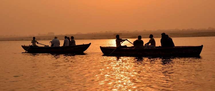 Ganga River in Varanasi,India